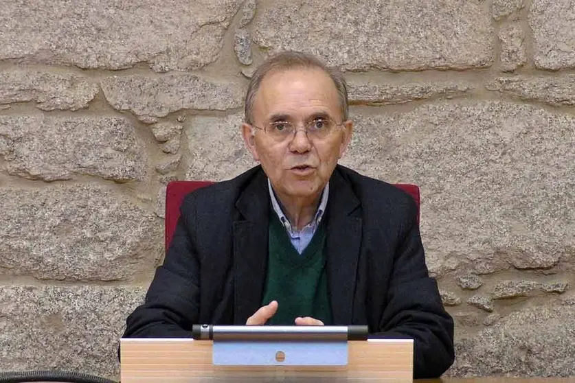 Xosé Represas nunha foto de marzo 2020. 