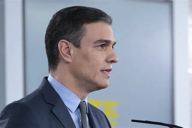 Pedro Sánchez, presidente de España. 