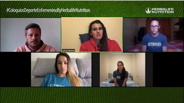 Herbalife Nutrition ha reunido de forma virtual a cuatro grandes deportistas para compartir sus opiniones sobre el deporte femenino.