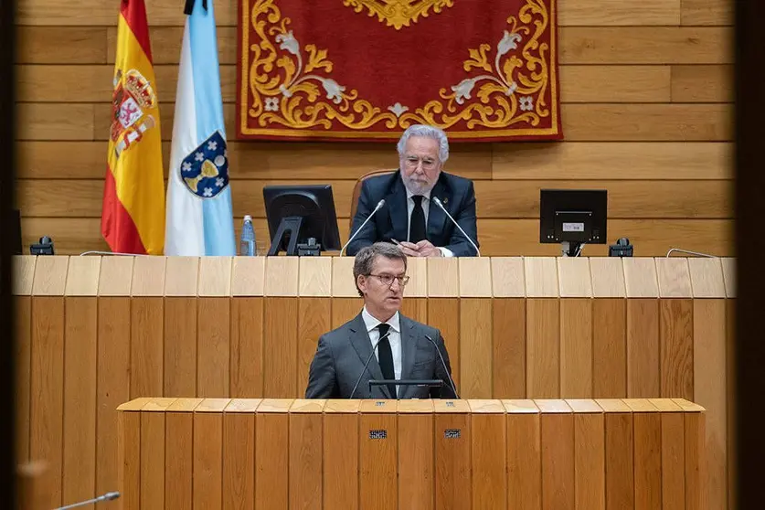 O presidente da Xunta informou na Deputación Permanente sobre a situación actual derivada da pandemia da COVID-19 e as previsións da Xunta ao respecto.