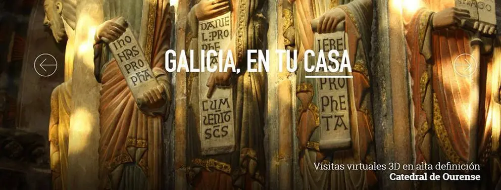 La Xunta impulsa un microsite que permite hacer recorridos por parte del Patrimonio de la Humanidad gallego y más de 70 iglesias y monasterios.