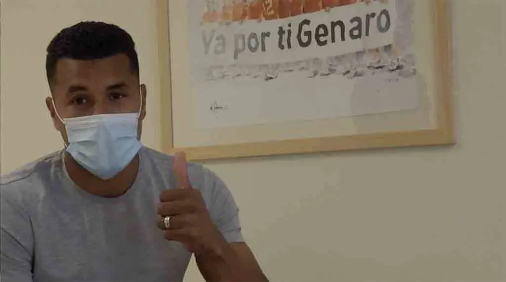 El defensa del RC Celta agradece el trato recibido en el Hospital donde dice haberse sentido “como en casa”.