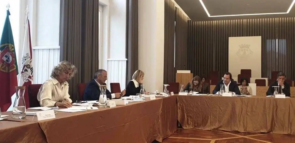 La reunión con la ministra de Cohesión Territorial se celebró en Fafe. 