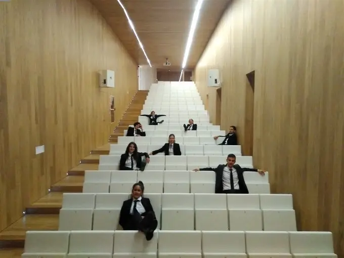 Grupo de Teatro Amador "Eu.Experimento" que este ano começou a ser dirigido por Hugo Milhanas Machad.