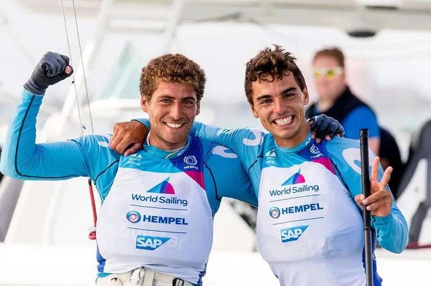 Jordi Xammar y Nico Rodríguez - Premio Nacional de Vela Terras Gauda al Equipo Olímpico. SAILING ENERGY.