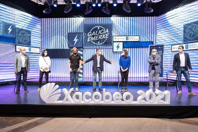 concertos para esta produción audiovisual, a través da que a industria musical galega contará cunha achega de 500.000 euros no marco do Plan de reactivación dos sectores cultural e turístico.