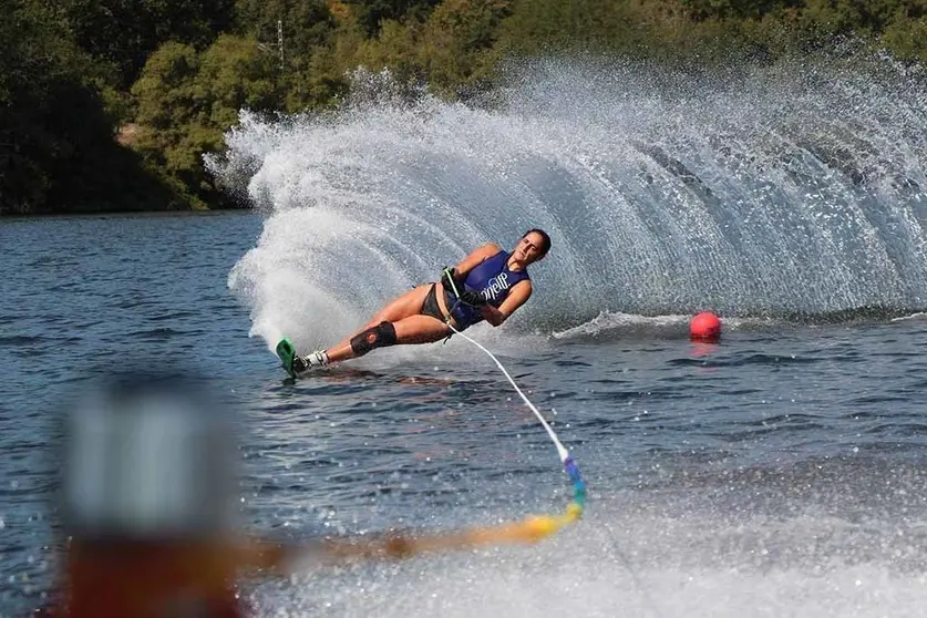 La actual subcampeona española la viguesa Silvia Pequeño. GONZALO PAMIES.
