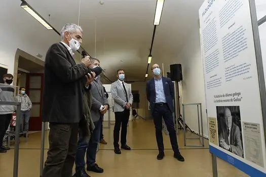 La muestra puede visitarse desde hoy hasta el 22 de noviembre y recoge citas de obras literarias, artículos, entrevistas concedidas así como materiales audiovisuales.