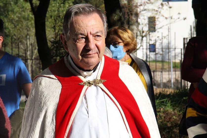 Don Manuel de Santiago, párroco de Goián, Tomiño.