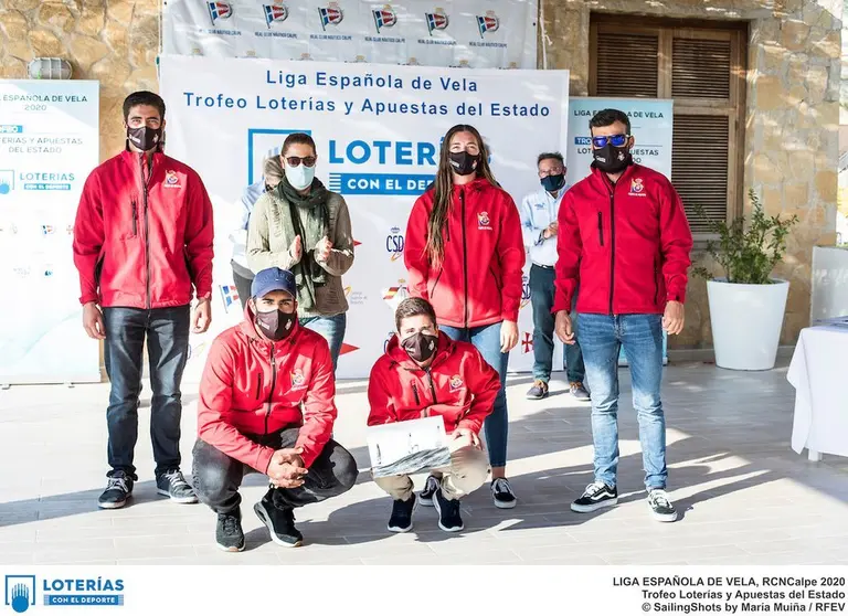 Liga de la Vela de Clubes náuticos patrocinada por La Sociedad Estatal de Loterías y Apuestas del Estado. Organiza el Real Club Náutico de Calpe en colaboración con La Real Federación Española de Vela. ©Sailingshots by María Muiña Photography