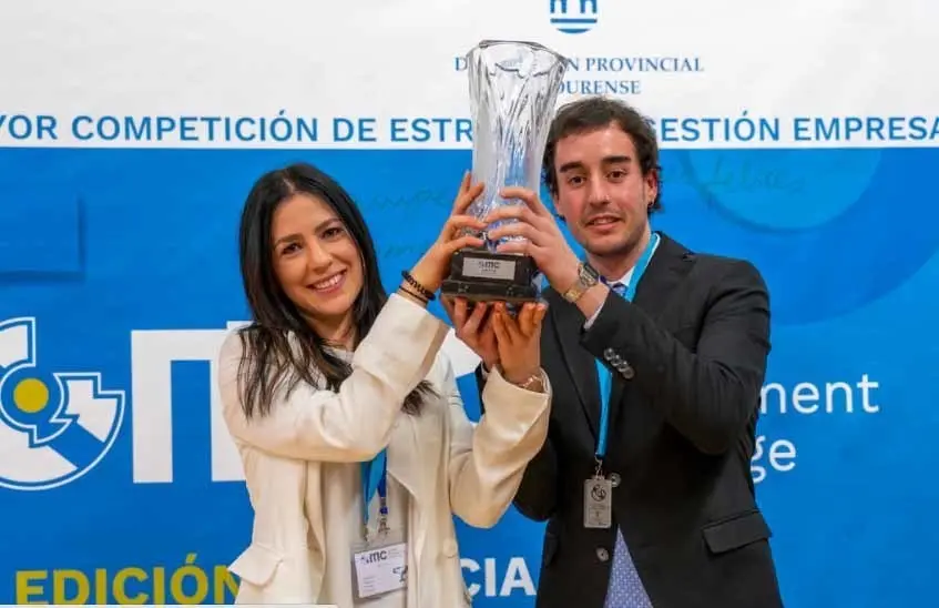 Final y Clausura de Global Management Challenge Galicia en el Centro Cultural Marcos Valcarcel de Ourense.