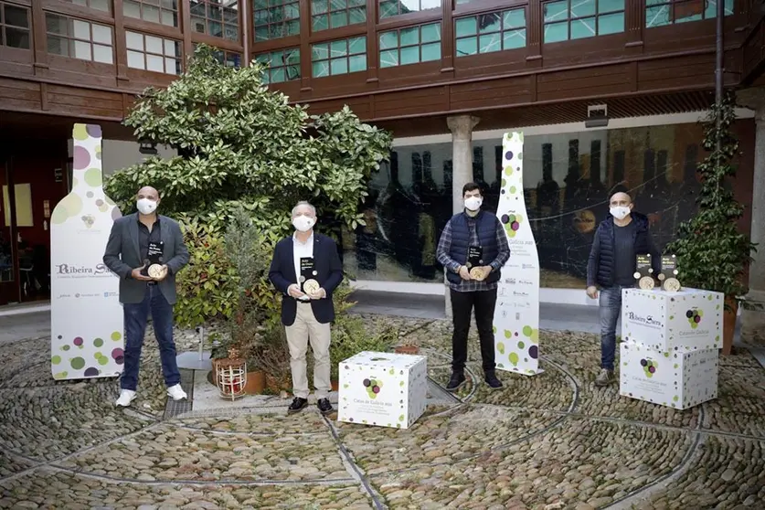 Premiados das Catas de Galicia correspondentes á denominación de orixe Ribeira Sacra.