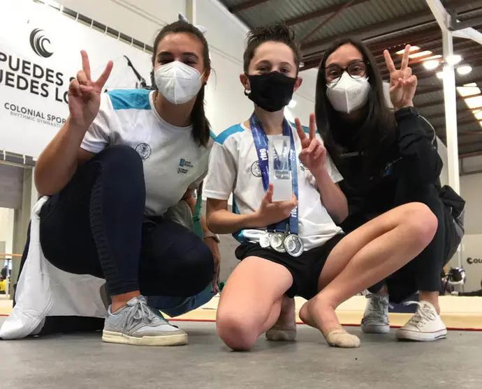  Hernan Sío, subcampeón de España infantil de gimnasia rítmica.