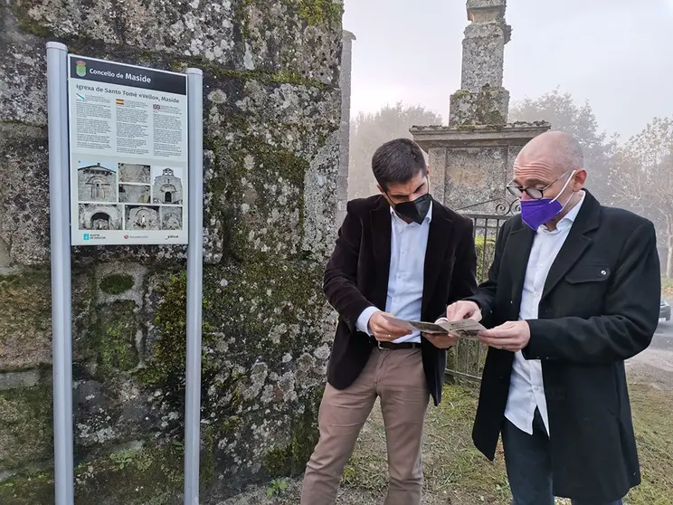 Se instalaron 7 paneles identificativos/interpretativos que permitirán la interpretación histórica de los diferentes monumentos.