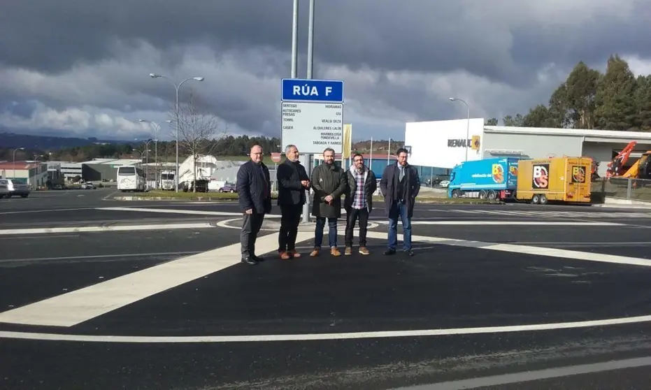 Autoridades, cuando se mejor&oacute; la se&ntilde;alizaci&oacute;n del Pol&iacute;gono de Lal&iacute;n. ARCHIVO. 