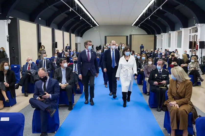 El presidente de la Xunta afirmó que Vázquez Almuíña contará, al igual que el presidente saliente, con la colaboración activa del Ejecutivo autonómico.