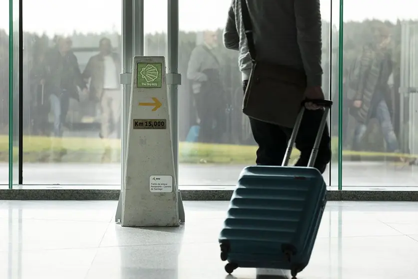 Aeropuerto de Santiago de Compostela. ARCHIVO. 

