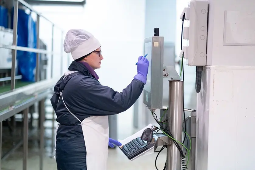 A empresa Centro Frigorífico Conservero Cefrico, Vilagarcía de Arousa (Pontevedra), 28/10/19.