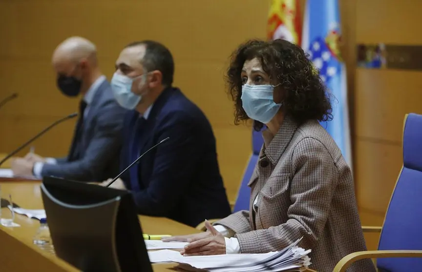 El subcomit&eacute; cl&iacute;nico que hace seguimiento de la evoluci&oacute;n de la covid-19 en Galicia.