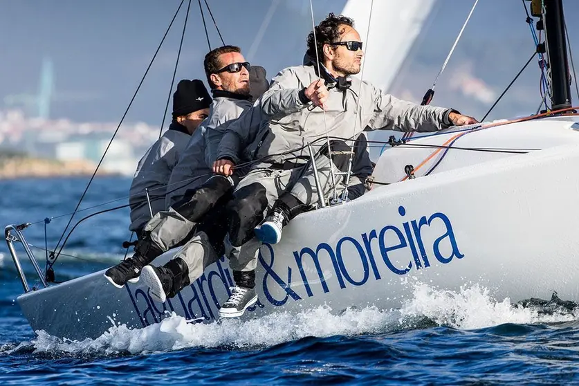 Gonzalo Araujo se hizo acreedor a la victoria, pero falló en la ultima manga. ©Sailingshots by María Muiña Photography