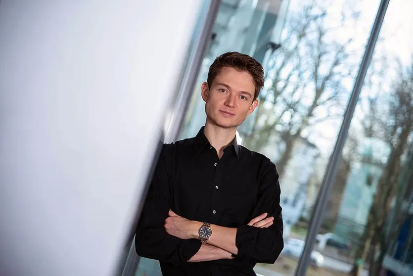 El director debutante Felix Mildenberger.