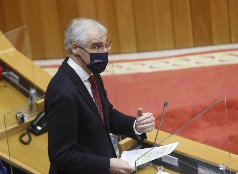 Francisco Conde, vicepresidente primero de la Xunta de Galicia. ARCHIVO.