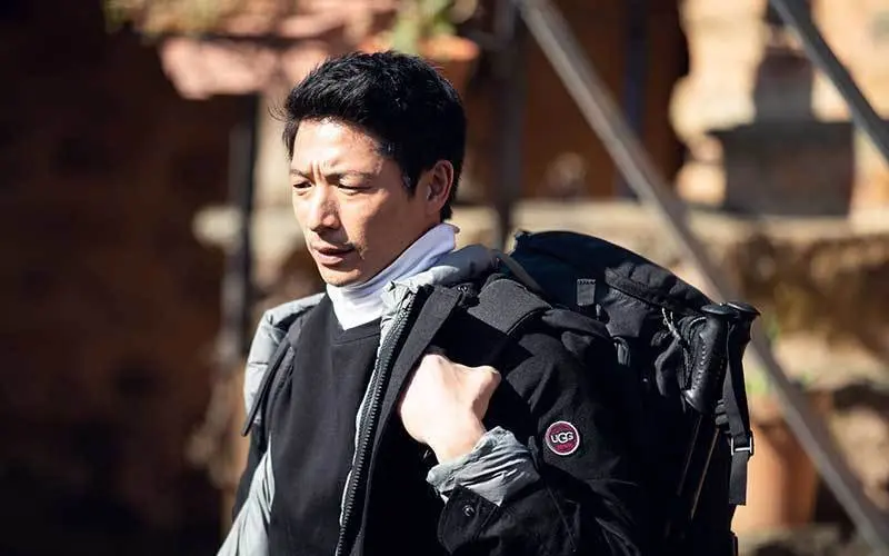 El actor Alberto Jo Lee, uno de los actores de '3 Caminos'.