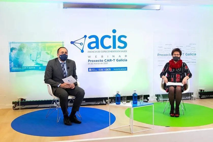 El conselleiro dio a conocer la primera de las alianzas en este campo, a realizar con el Hospital Clínic de Barcelona, centro pionero en la investigación de este tipo de terapias.