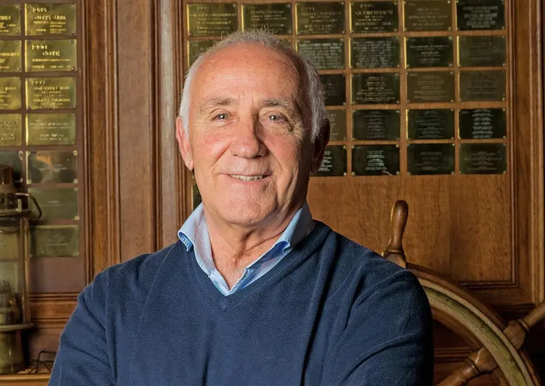 José Luis Álvarez presidente del Monte Real Club de Yates - Foto © LALO R. VILLAR.