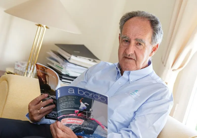 José Javier Sanz Fernández, nuevo presidente de la Real Federación Española de Vela. 