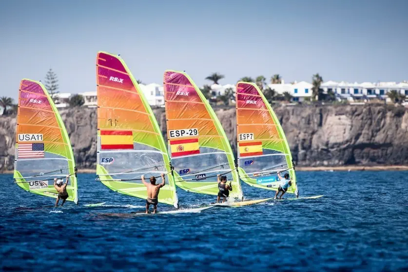 RS:X masculino. MARÍA MUÍÑA/RFEV.