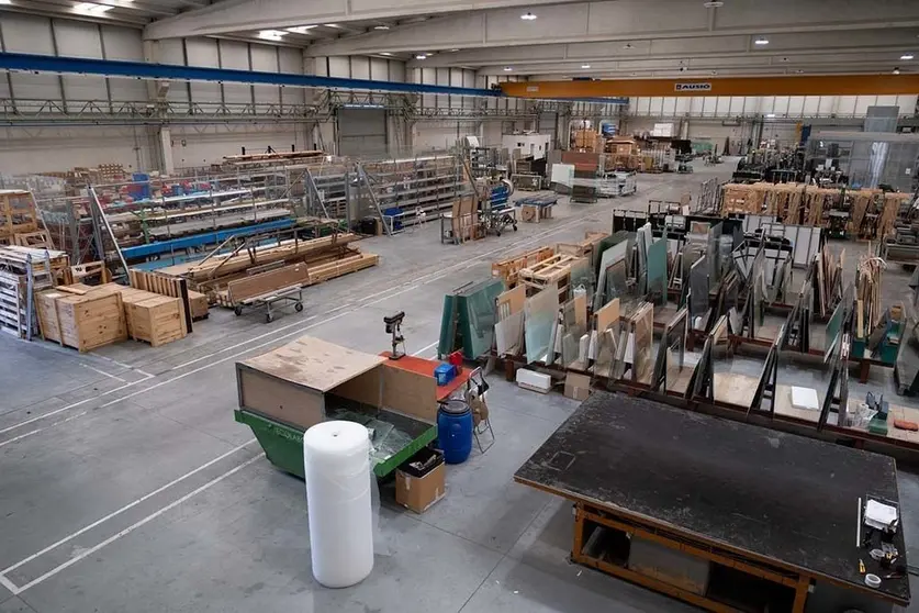 
O presidente da Xunta, Alberto Núñez Feijóo, visita Pontevedresa Group (Ponte Caldelas) acompañado do conselleiro de Economía e Industria, Francisco Conde. Ponte Caldelas, 15 de marzo de 2019
