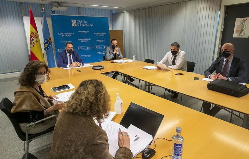 Reunión do comité clínico.