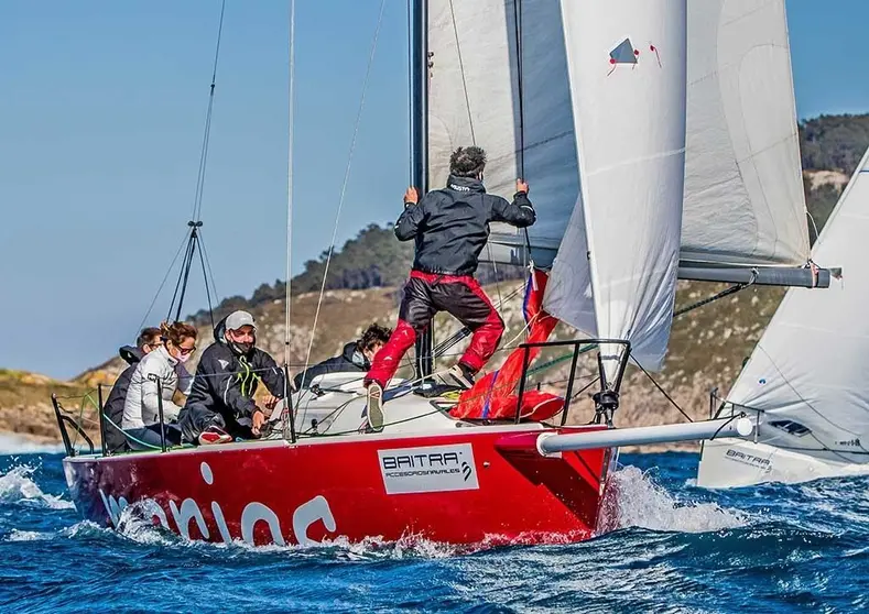 La tripulación portuguesa del Marías está liderada por Manel Marías. © ROSANA CALVO.