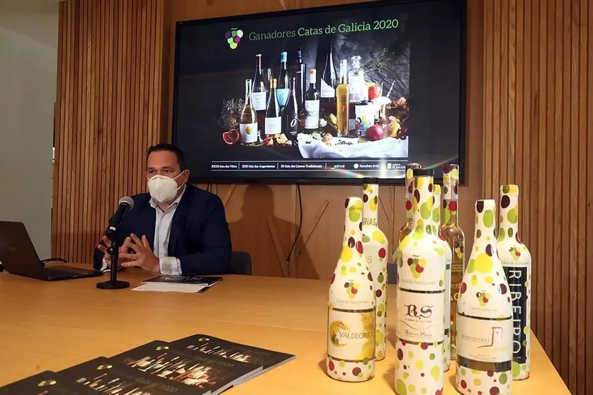 El director general de la Agencia Gallega de la Calidad Alimentaria, José Luis Cabarcos, presidió el acto de presentación de esta nueva edición.