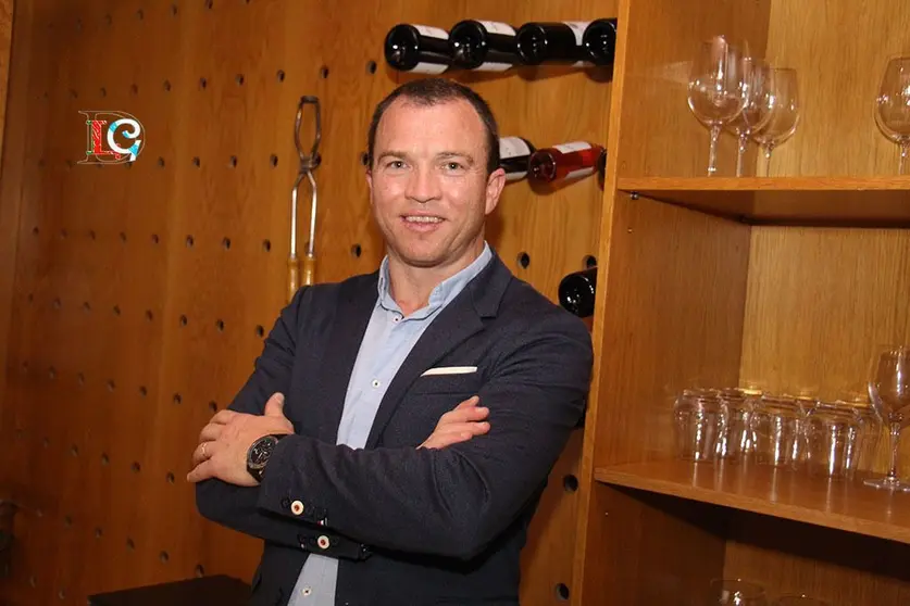 Sérgio Mano, concejal de Turismo de Esposende, en la Escola Professional de Esposende. 