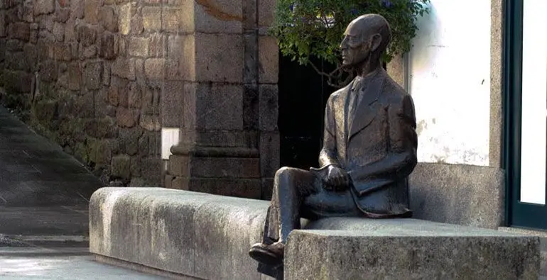 Conde da Aurora, no Largo de S. João, em Ponte de Lima. 