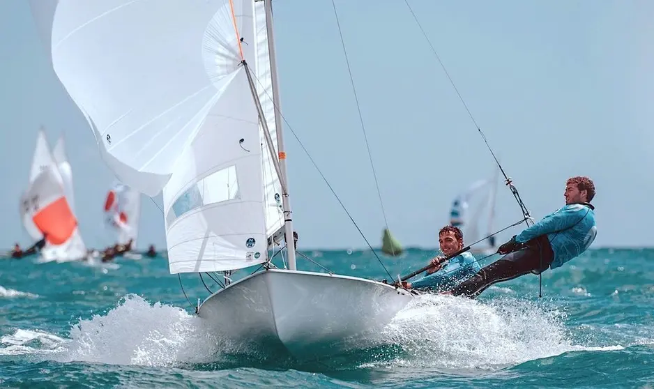 470 M Jordi Xammar y Nicolás Rodríguez. ANNA SUSLOVA.