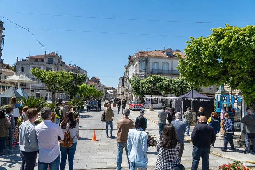 Rodaje de la serie 'Un Asunto Privado' de Bambú Produccións, dirixida por David Pinillos e María Ripoll.