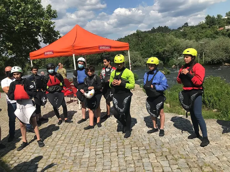 Pedro Martins, Mafalda Rodrigues, Daniela Silva e Gonçalo Passos.