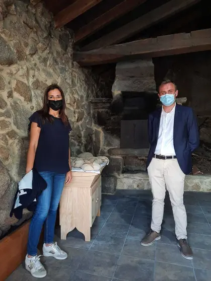 A directora xeral da Axencia Galega de Desenvolvemento Rural, Inés Santé, presidiu esta tarde a inauguración deste centro.