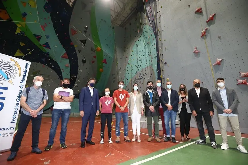 El rocódromo de Lugo es una instalación que contó con una inversión de más de 387.000 euros, de los que la Xunta acercó un 45%, la Diputación un 35% y el Ayuntamiento el restante 20%