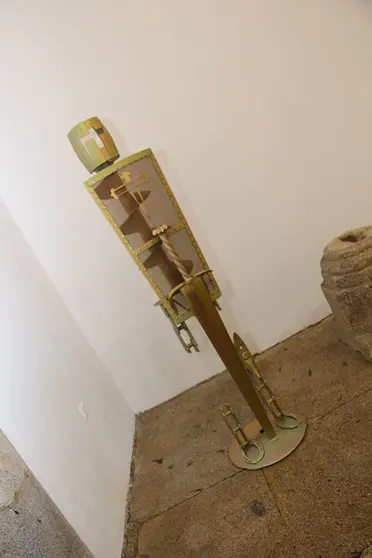 Escultura de Pedro Marques, en Capela das Pereiras. 