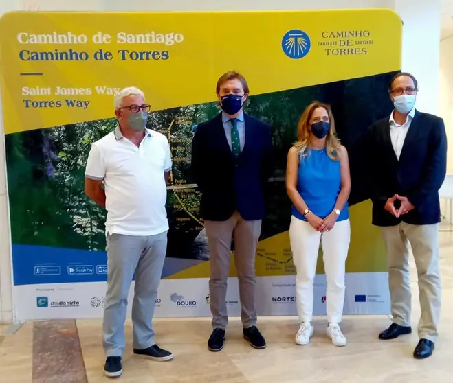 O director xeral de Relacións Exteriores e coa UE, Jesús Gamallo, participou na presentación do Camiño de Santiago-Camiño de Torres organizada pola CIM Alto Minho.