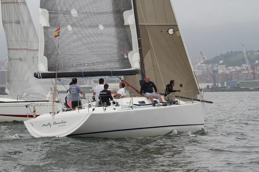 Gómez Mostly de Andrés Soto del Náutico de La Coruña. PEDRO SEOANE. 