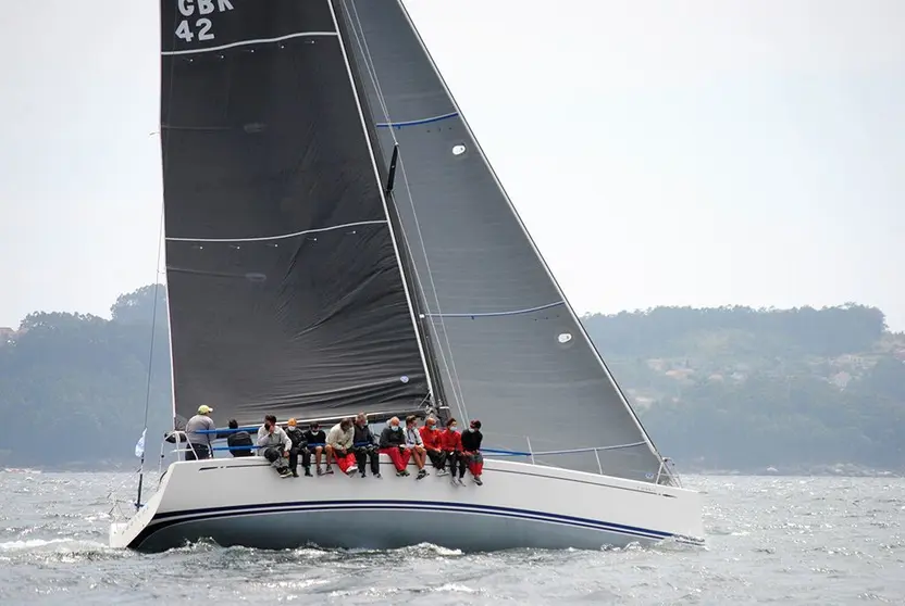 El Swan 42 "Magical",  ganador de la Clase Concello de Marín Regata y vencedor absoluto Trofeo Jaime Janer.