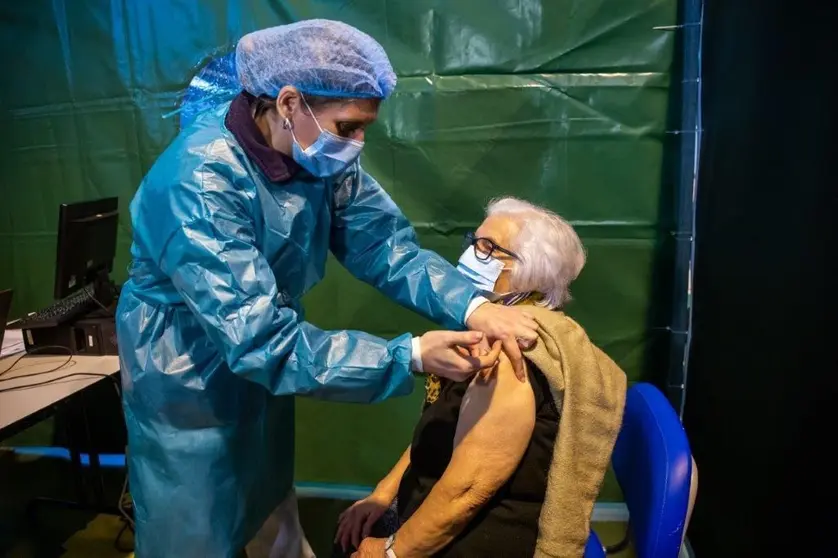 Vacunación contra Covid-19, en Portugal. ARCHIVO. 