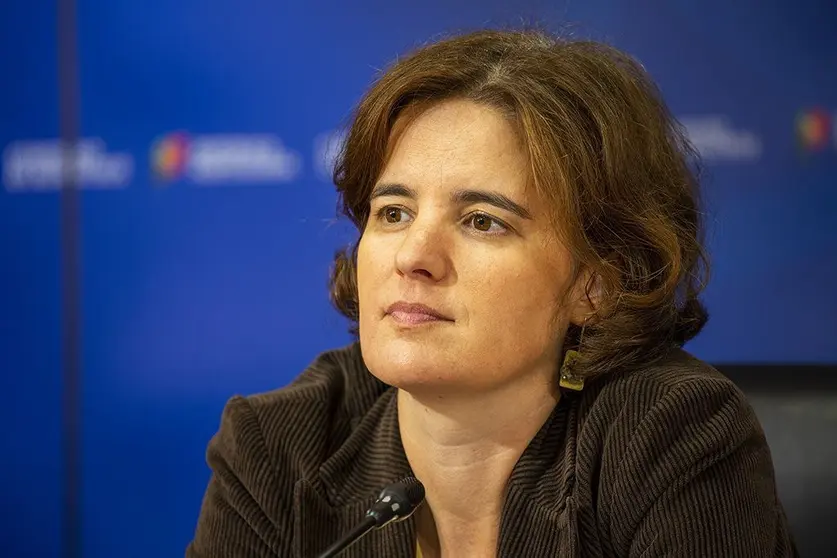 Mariana Vieira da Silva, ministra de la Presidencia. 