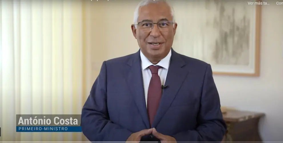 António Costa, Primer Ministro luso. 