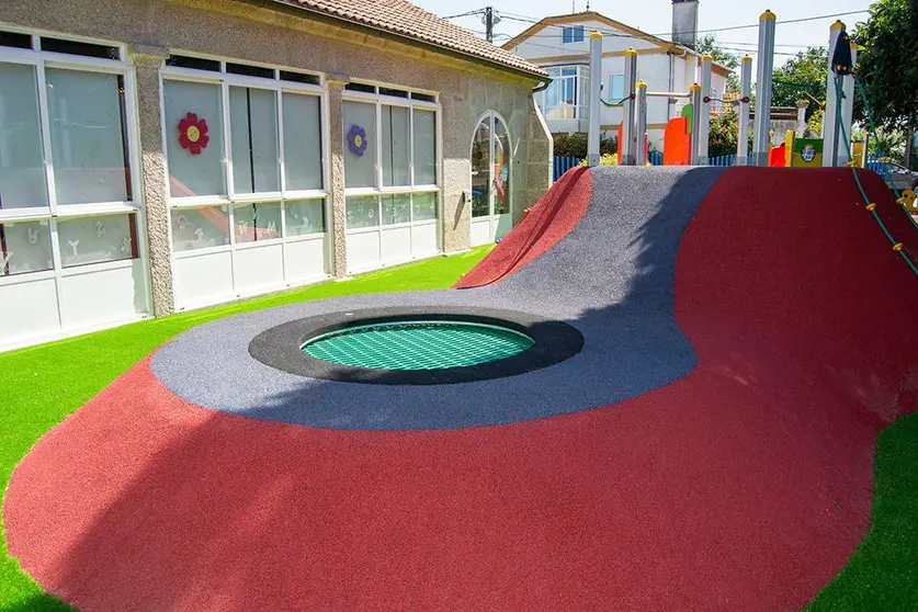 Un de 650 m2 destinarase aos xogos infantís e outro de 190 m2 á colocación de biosaudables e mesas de xogo. 